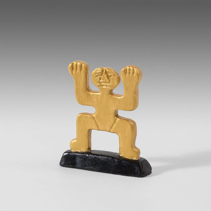 Malagana golden man amulet (creation)