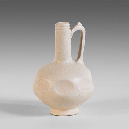 Rounded faceted vase