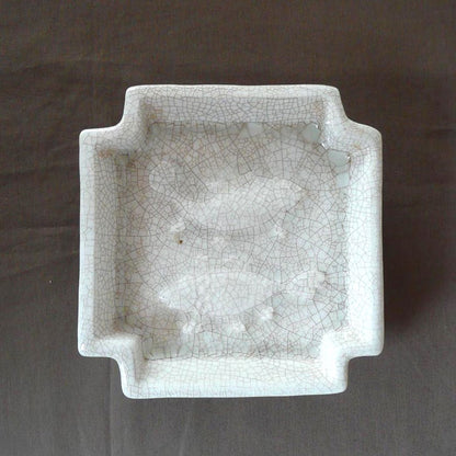 Two-fish square dish