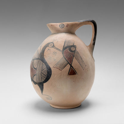 Chypro-archaic fishing bird jug