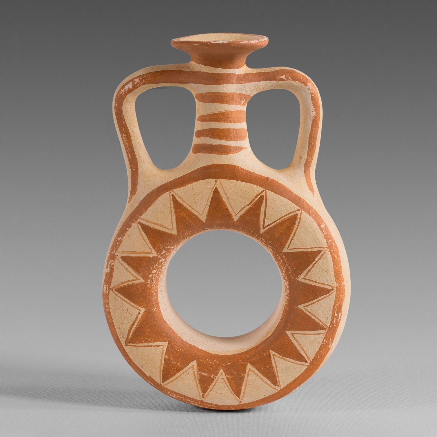 Two-handled flask