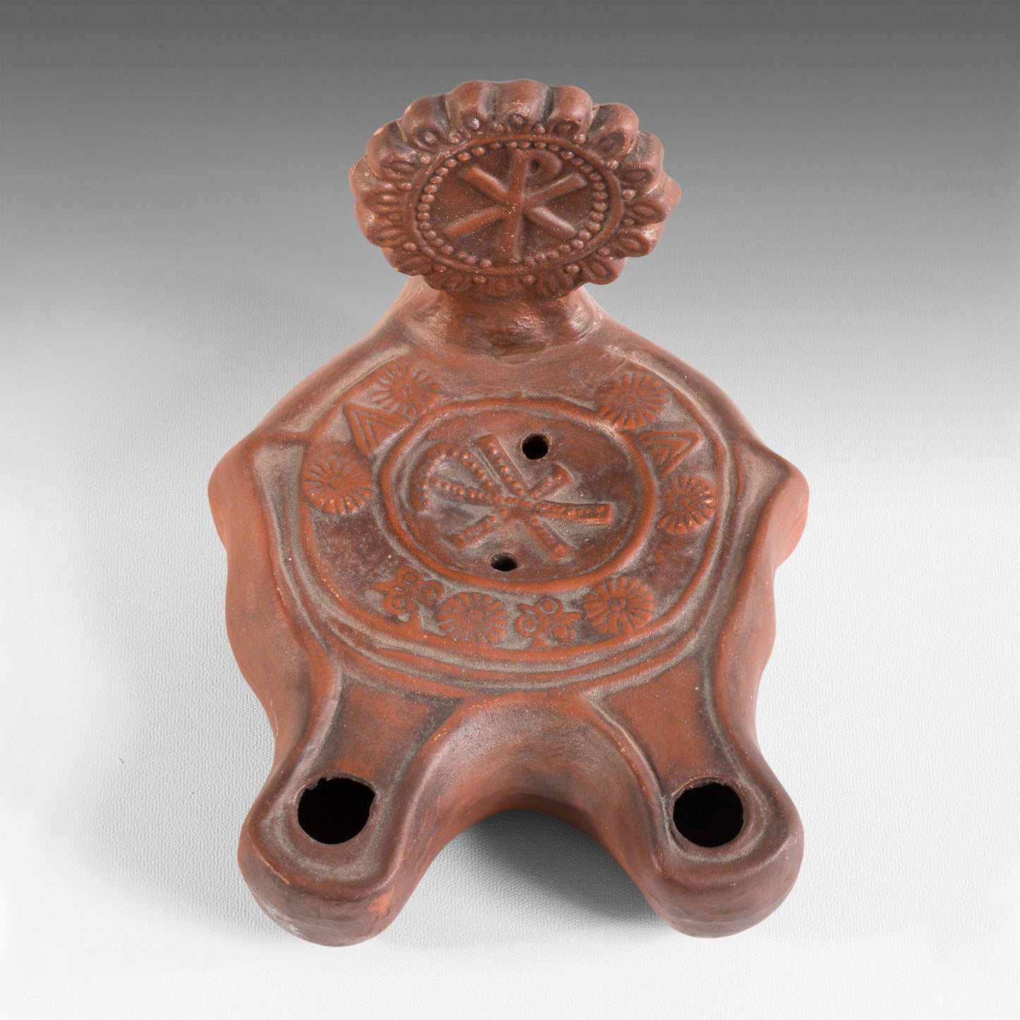 2-flame oil lamp