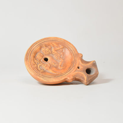 Gladiators oil lamp Lyon 