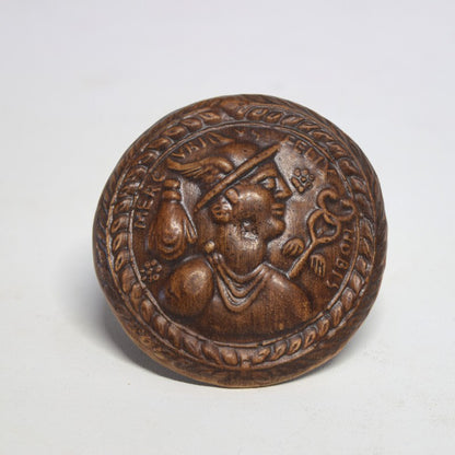 Magnet medallion mercurius felix nobis