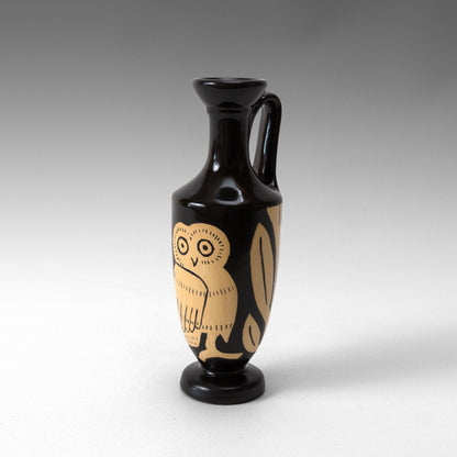  Lekythos small decorated model "Owl"