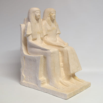 Maya & Merit statue