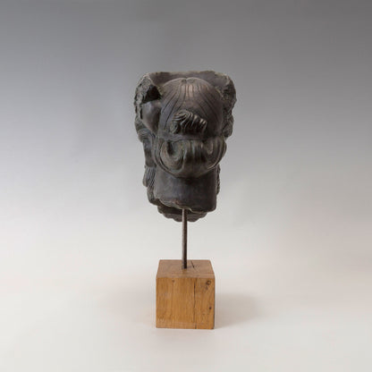 Large crowned head of Zeus