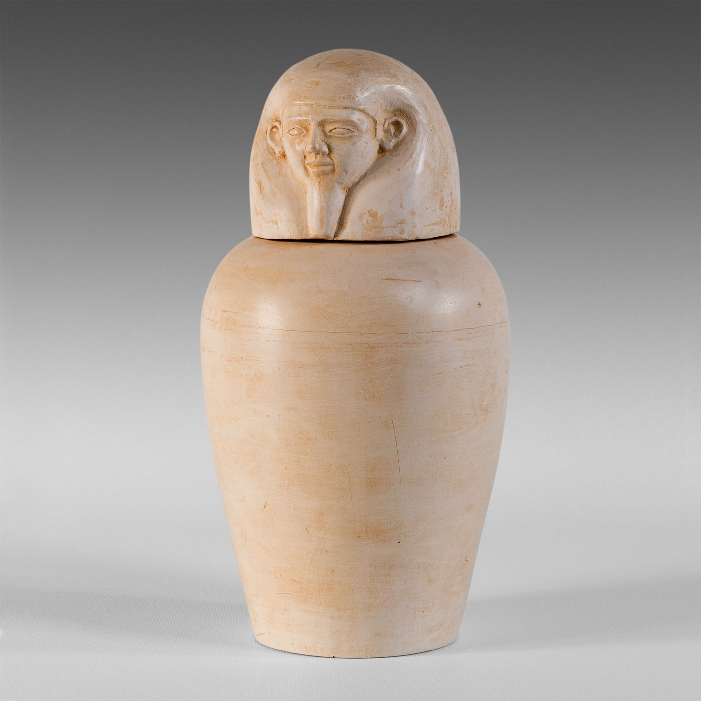 Amset ‘Human head’ canopic vase